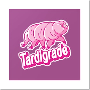 Pink Tardigrade Posters and Art